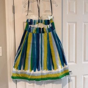 Calvin Klein strapless sun dress